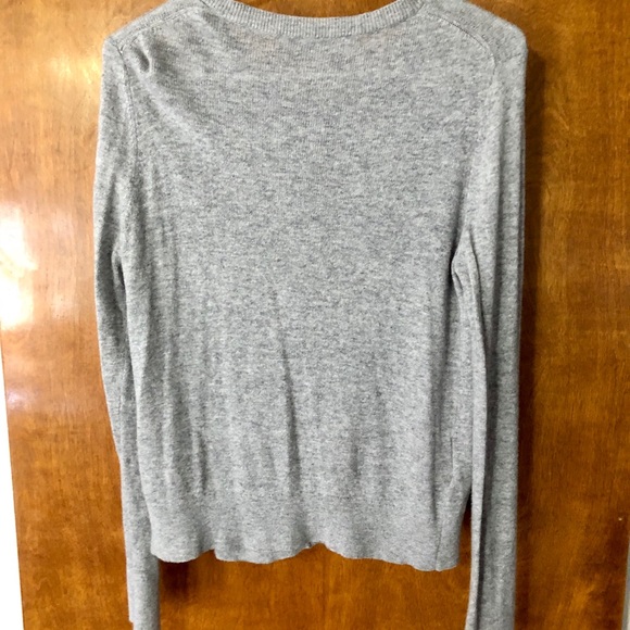 Loft Gray Button-Up Cardigan - Picture 2 of 3